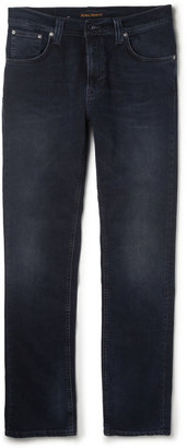 Nudie Jeans Thin Finn Slim-Fit Washed Organic Denim Jeans