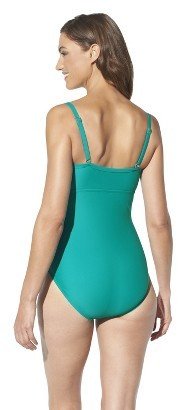 Merona Women's 1-Piece Swimsuit -Teal