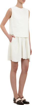 3.1 Phillip Lim Dress with Stitched Leather Panels