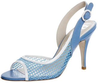 Paco Gil Peeptoe heels blue