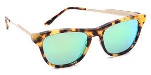 Stella McCartney Square Mirrored Sunglasses