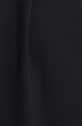 Eliza J Cutout Back Belted Ponte Knit Fit & Flare Dress (Online Only)
