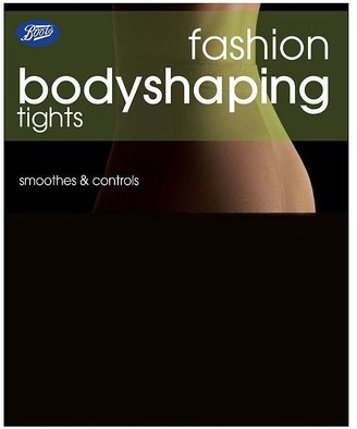 Boots Bodyshaping Small Diamond Opaque Black Tights 1 Pair Pack