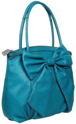Jessica Simpson Bow Chic Tote (Emerald) - Bags and Luggage