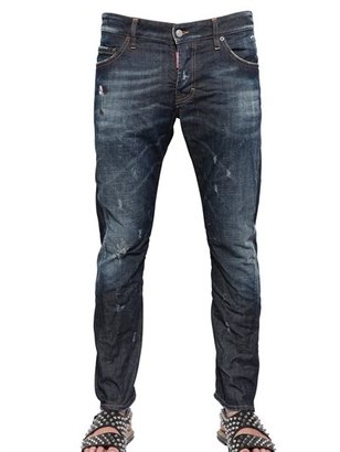 DSquared 1090 16.5cm Rookie Wash Stretch Denim Jeans
