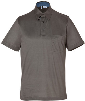 Brioni Fine Cotton Jersey Polo Shirt
