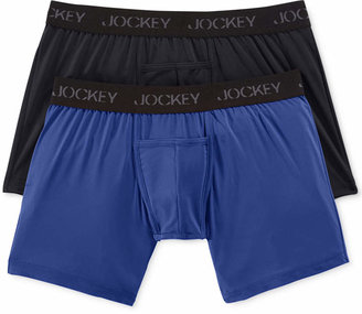 Jockey Men's Underwear, Tagless Sport Boxer Brief 2 Pack