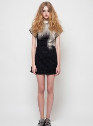 Young British Designers Acid Dip Sixties Denim Mini Dress by Jena.Theo