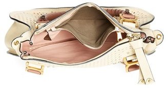 Chloé 'Marcie -Small' Perforated Leather Satchel