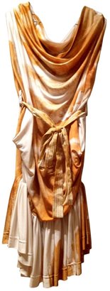 Vivienne Westwood Yellow Silk Dress