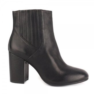Ash Feeling Leather Ankle Boots