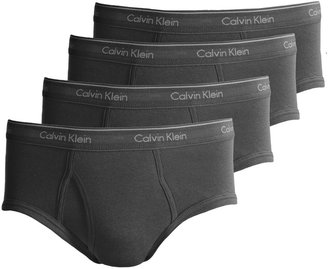 Calvin Klein Classics Basic Briefs - 4-Pack (For Men)