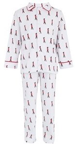 Pixie Dixie White Beefeater Print Pyjamas