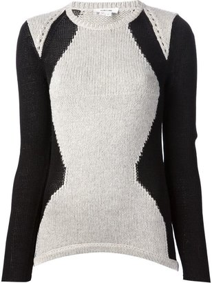 Helmut Lang 'Obstructed Borders' sweater