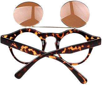 Vintage Sunglasses Two-Double In Leopard Print