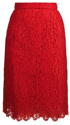 Dolce & Gabbana Lace pencil skirt