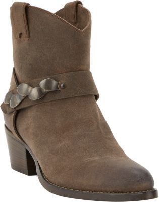 Sartore Embellished-Strap Western Ankle Boots