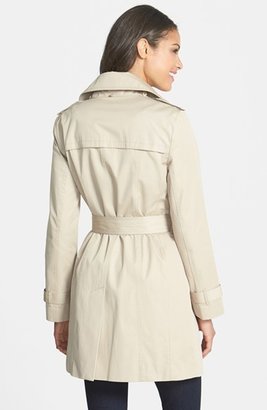 MICHAEL Michael Kors Trench Coat with Detachable Hood & Liner