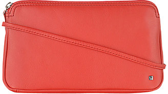 Tula Small Nappa Leather Across Body Bag, Red