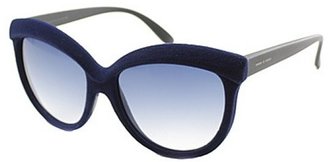 Italia Independent 0092V I-V 021 Dark Blue Velvet Plastic Butterfly Sunglasses