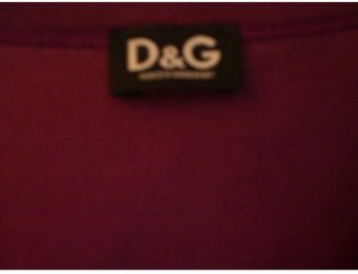 D&G 1024 D&G Red Cotton T-shirt