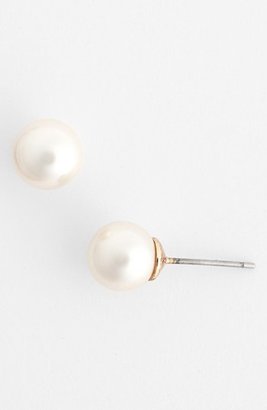 Anne Klein Faux Pearl Stud Earrings