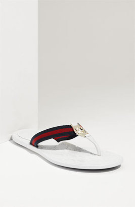Gucci Logo Flip Flop Sandal