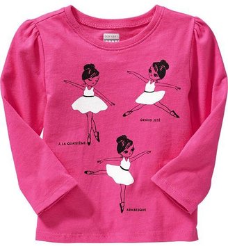 Old Navy Long-Sleeved Graphic Tees for Baby
