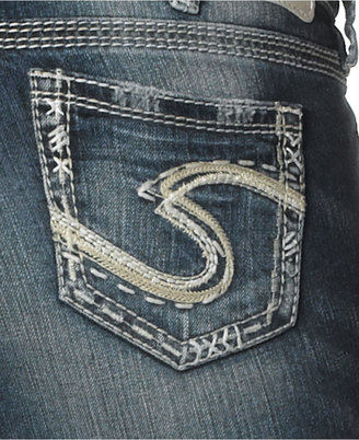 Silver Jeans Plus Size Tuesday Capri Jeans, Medium Wash