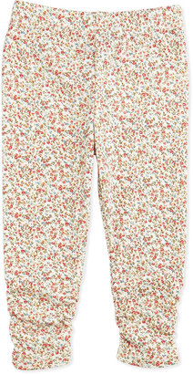 Ralph Lauren Childrenswear Denim Top & Floral-Leggings Set, 9-24 Months