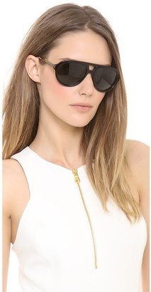 Stella McCartney Keyhole Aviator Sunglasses