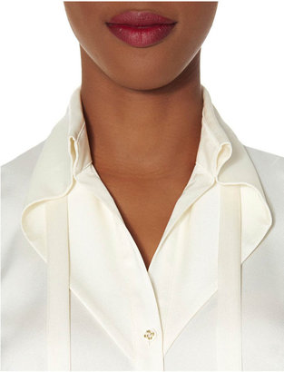 The Limited Origami Collar Blouse