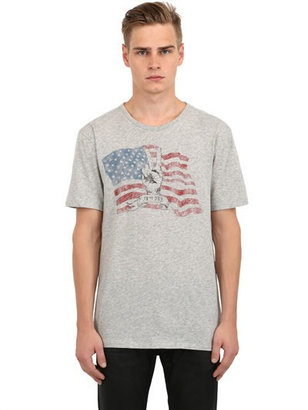 John Varvatos Peace Rocks - Peace Flag Cotton T-Shirt