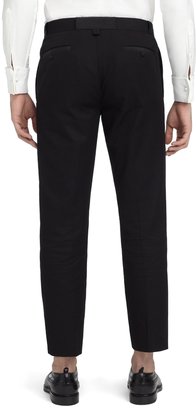 Brooks Brothers Black Pique Trousers