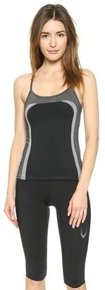 So Low SOLOW Colorblock Racer Back Cami