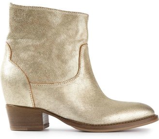 Buttero western ankle boot