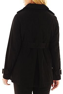 JCPenney Worthington® Short Belted Trench Coat - Plus