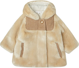 Chloe Faux fur hooded coat 6-36 months