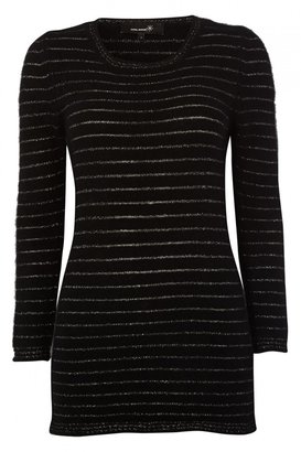 Isabel Marant Angora Blend Lurex Stripe Sweater