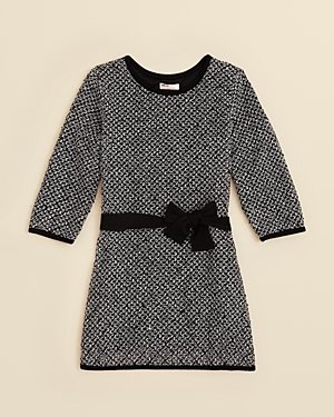 Sally Miller Girls' Crochet Shift Dress - Sizes 4-6X