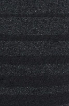 Eileen Fisher Stripe Square Neck Ponte Sheath Dress (Regular & Petite)