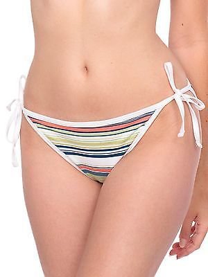 American Apparel RSA8318 Cotton Spandex Jersey Striped Side-Tie Bikini Bottom