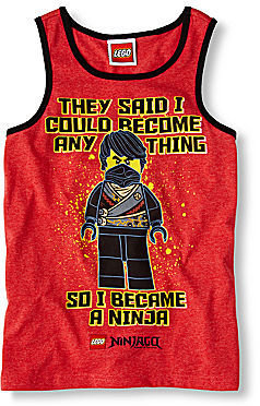 JCPenney Novelty T-Shirts Ninjago Graphic Tank Top - Boys 6-16
