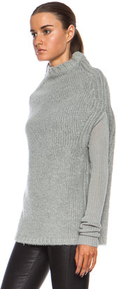 Rick Owens Crater Knit Cashmere-Blend Sweater
