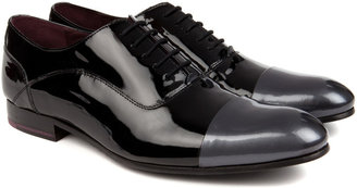 Ted Baker ARCHEEY Patent toe cap oxford shoe