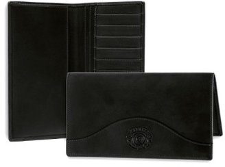 Ghurka Men's Leather Breast Pocket Wallet - Black