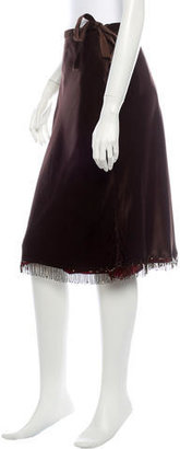 Moschino Beaded Skirt