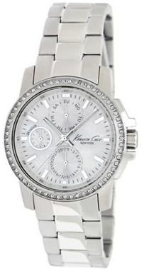 Kenneth Cole Ladies silver mother of pearl dial watch