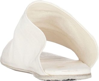 Marsèll Women's Asymmetric Thong Sandals-White