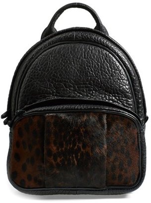 Alexander Wang 'Dumbo' Leather & Calf Hair Backpack